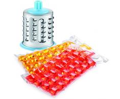 Tescoma Handy Rouleau Broyeur à Glace pour râpe à Tambour, Acier, Multicolre, 12.1 x 9.6 x 21.9 cm