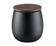 Alessi The Five Season MW62S 5 B Bougie Parfumée Cire à Base Végétale Eucalyptus Rose et Patchouli Noir Petit