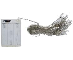 La Déco de Lucie E010009 Guirlande Lumineuse LED Verre Multicolore 350 x 3 cm