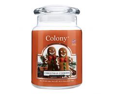 Wax Lyrical - bougie #w/f jar large christmas cookies rouge xl