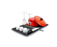 Prepara PP06-DDGY Tapis de SÃ©chage Anti-BactÃ©rien Gris