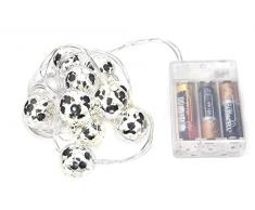 Kikkerland Guirlande, Plastique, Argent, 13Â x 3Â x 11,6Â cm