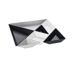 Koziol 3480334 TANGRAM READY Bol Ã goÃ»ter, Fingerfood, Tapas, Antipasti, Sushi, Dipshale, dÃ©coration de table, fÃªte, centre de table en plastique