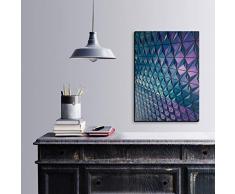 Bonamaison Décoration Murale Impression sur Toile, Dimensions: 50 x 70 Cm - Conçu et fabriqué en Turquie