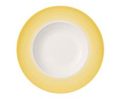 Villeroy & Boch Colourful Life Lemon Pie Assiette Ã pÃ¢tes, 30 cm, Porcelaine Premium, Blanc/Jaune