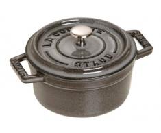 Staub 1101018 Mini Cocotte Ronde Gris Graphite 10 cm