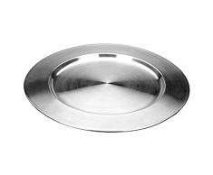 IBILI 715932 Dessous Assiette, INOX, Argent, 32 cm