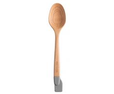 Mason Cash Cuillère de Cuisine à Fente innovante, Bois Dense, Beige, 34.5 x 6.8 x 2.4 cm