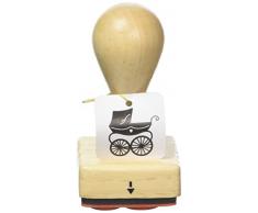 Rico Design Tampon bébé Poussette, Nature