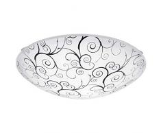 Eglo Margitta 1 Applique murale/plafonnier en acier 11 W Blanc