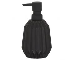 Sealskin Distributeur de Savon, Porcelaine, Noir, Taille Unique