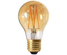 Girard Sudron 165456-LED GLS A60 Ampoule LED Filament E27 ES Edison Blanc Chaud 600 lm Dimmable 8 W Ambre