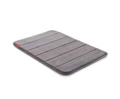 Tatay Nuvola - Tapis de Bain en Polyester Gris 40x3x60 cm