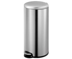EKO développement Serene Poubelle, Argent, 30 litres