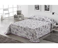 Vialman Couvre-lit, mauve, lit 180 x 270 cm