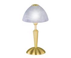 Wofi 847401320000 Morley Lampe de Table Laiton Mat 33 cm