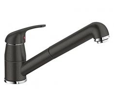 BLANCO daras Robinet de cuisine chrome, haute pression, noir, 517732