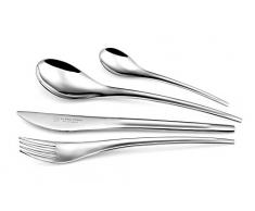 LA TABLE DALBERT ACV8008120 Ménagère, Acier Inoxydable, Multicolore, 8 X 16