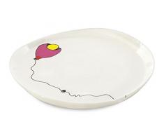 BergHOFF 3705003 Codriez Set de 2 Assiettes Ronde Porcelaine vernie DÃ©corÃ© 28 cm