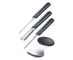 Westmark 51282260Â citrouille, acier inoxydable, noir, argent, 225Â x 90Â x 20Â cm