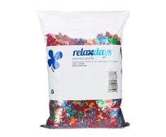 Relaxdays ColorÃ© mÃ©tallisÃ© Paillettes Confettis Anniversaire Carnaval Festival 280 g