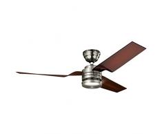 Hunter 24230 Flight Ventilateur de plafond 132 cm Nickel Brossé