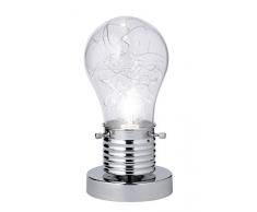 Wofi 800301010150 Futura Lampe de Table Chrome 23,5 cm