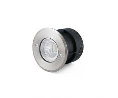 Faro Barcelona 70592N SURIA-3 LED Lampe encastrable inox 60°