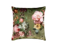 ESSENZA Fleur Coussin, Moss, 50 cm x 50 cm