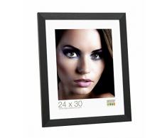 Deknudt Frames S41VH2 Cadre Photo Ãtroit Résine Noir 24 x 30 cm
