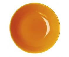 Excelsa Trendy Assiette Creuse, cÃ©ramique, 20Â x 20Â x 4Â cm 20x20x4 cm Arancione