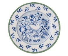 Villeroy & Boch Switch 3 Cordoba Assiette Ã dessert, 21 cm, Porcelaine, Blanc/Bleu/Vert