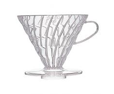 Hario Porte-filtre en plastique pour machine à café, claire, Size 03