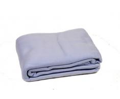 Comptoir du Linge POL18CIE Couverture Polaire 220 x 180 cm, 350g/m2, Ciel
