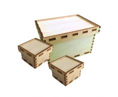 Petra S des Ensembles bm2234s3-News A pour travaux pour, coffres en Bois 2Â Modes