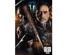 GB Eye Ltd Walking Dead, Smash, Maxi Poster, 61Â x 91.5Â cm, Bois, diffÃ©rents, 65Â x 3.5Â x 3.5Â cm