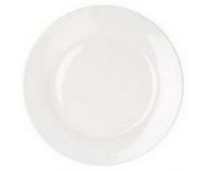 Fsmisc 305093, Assiette, Porcelaine, Blanc, 170Â mm, Lot de 6