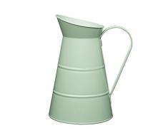 Kitchen Craft Living Nostalgia Grande cruche, 2.3 litres (4 pintes) â English Sage, en MÃTAL, Vert, 16 x 18.5 x 25 cm
