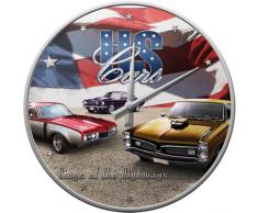 Horloge Murale - Design Retro - Vintage American Retro Cars
