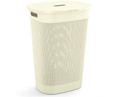 KIS | Coffre Ã linge FILO, Romantic Ivory, FILO HAMPER, 44x35x61 cm