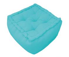 Deco&Co Décoration intérieure naturelle - DD03232 Pouf, Taille Unique