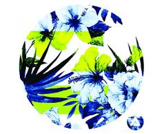 Homedecor. Maison dune Nuit en ThaÃ¯lande DIY adhÃ©sif Cercles Murale sur Toile, tissÃ© Polyester, Grande, 71Â x 71Â cm, Tissu, Multi/Couleur, 71Â x 71Â x 71Â cm