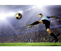 Scenolia Tableau sur Toile Foot 60 x 40 cm | dÃ©co Murale 100% Fabrication franÃ§aise