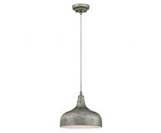 Westinghouse 6330140 Luminaire Suspendu dIntérieur, Verre, Acier Antique