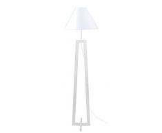 Tosel 51177 Lampadaire 1 LumiÃ¨re, Bois, E27, 40 W, Noir, 40 x 155 cm
