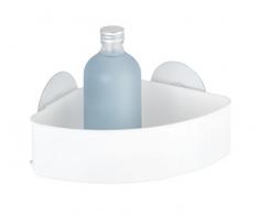 Wenko 21825100 Static-Loc Osimo Etagère dAngle Plastique Dimensions 18,5 x 6,5 x 21,0 cm