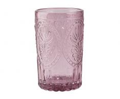 Katie Alice Festival Folk Gobelet en Verre Rose