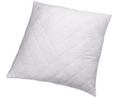 AmazonBasics Oreiller en microfibre avec taie matelassÃ©e en microfibre, 65x65 cm