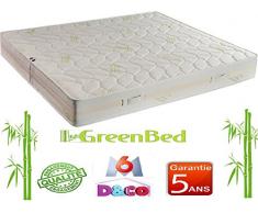 Greenbed - Matelas Luxe et Confort de 160x200x28 cm.