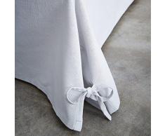 TODAY Cache Sommier 140/190 Zinc, Coton, 140x190 cm